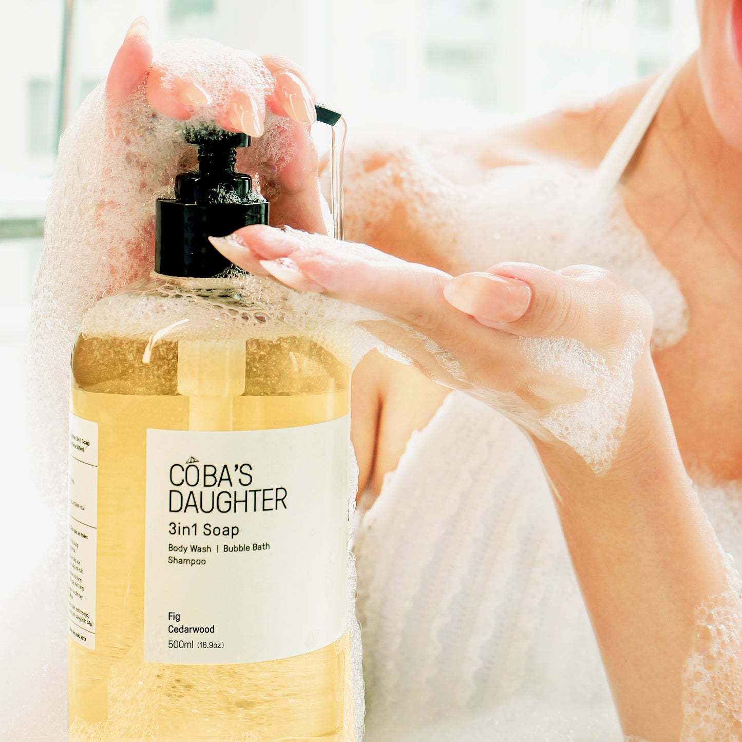 3in1 Bubble Bath, Body Wash & Hand Wash (16.9oz)