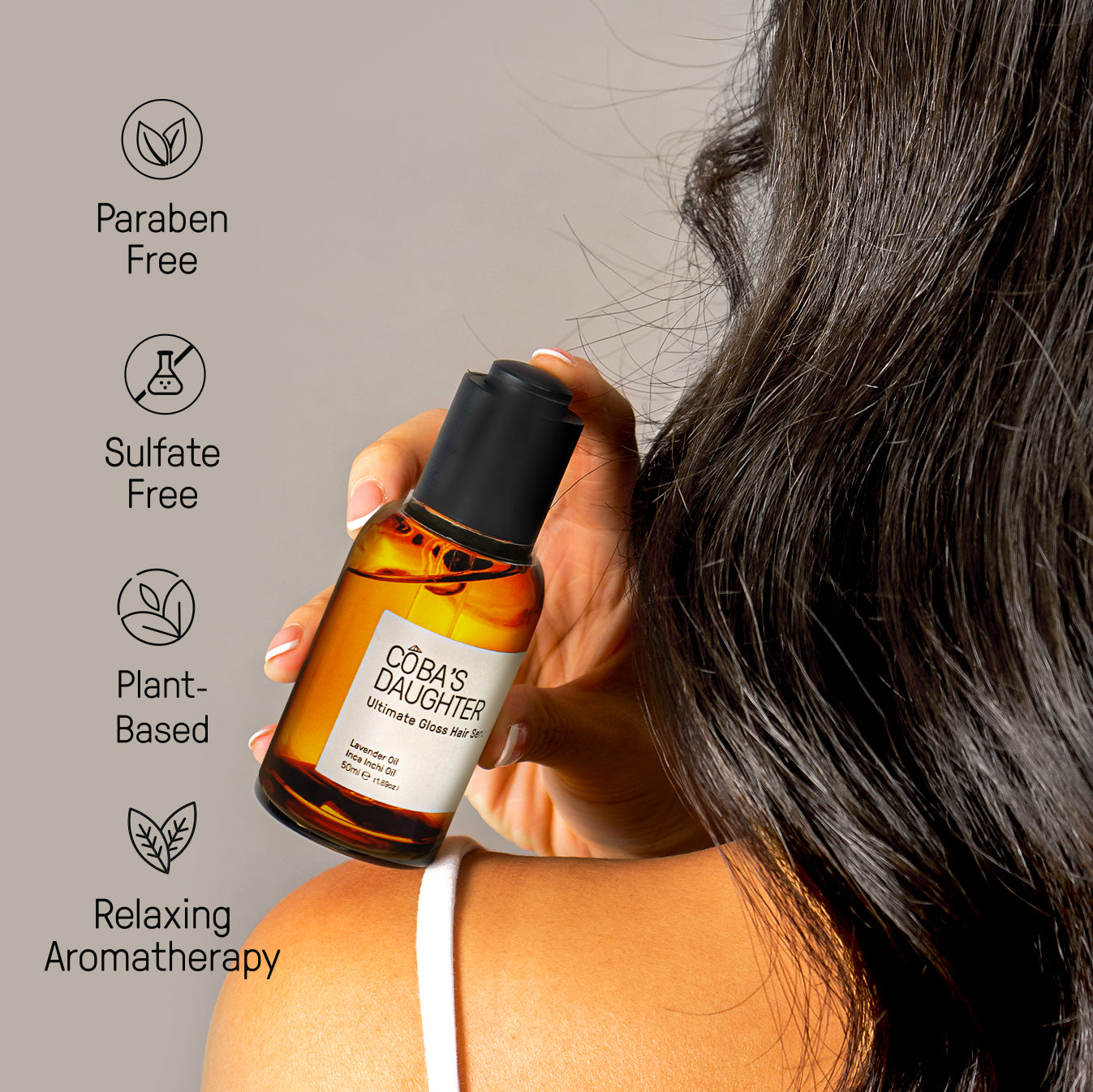 Heat Protectant & Frizz Control Oil (1.69 oz)