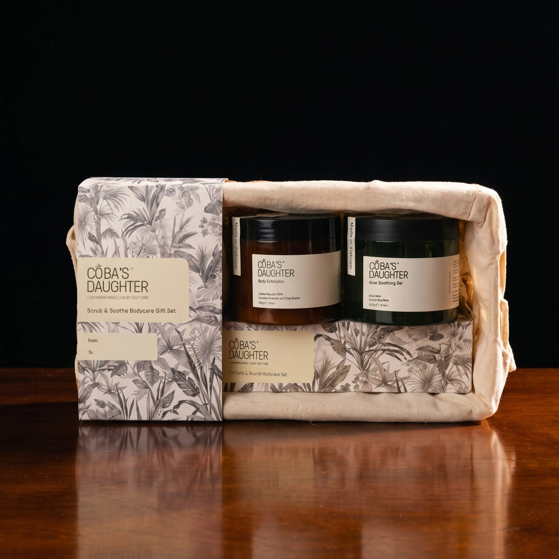 Scrub & Soothe Body Care Gift Set - Luxury Spa-Inspired Gift (7-Piece)