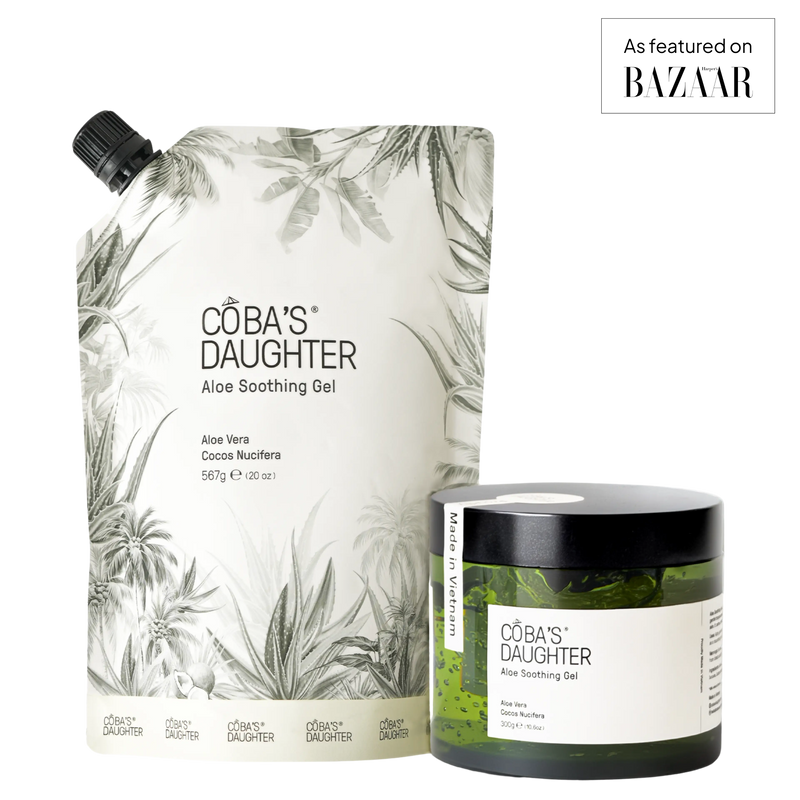 Pure Aloe Soothing Gel + 20 Oz Refill Pouch Bundle