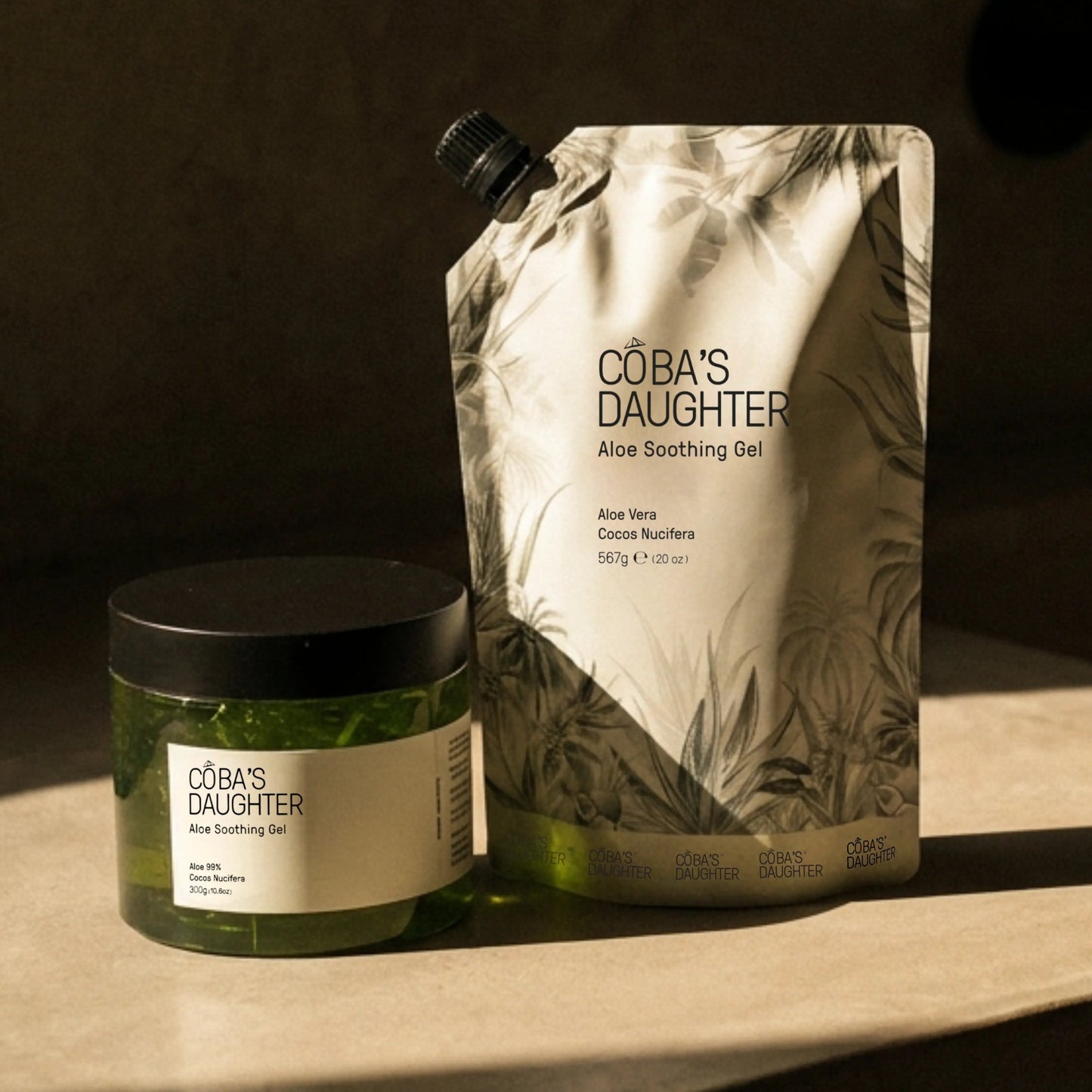 Aloe Soothing Gel + 20 Oz Refill Bundle