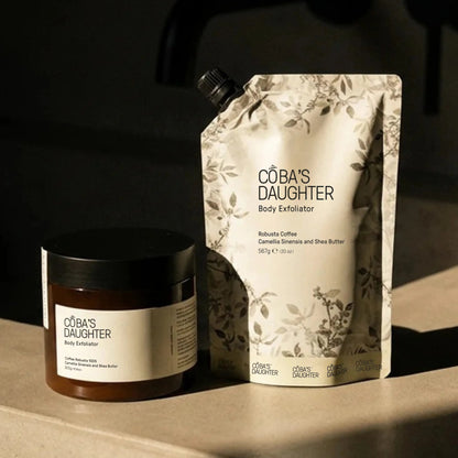 Robusta Coffee Body Scrub + 20 Oz Refill Bundle