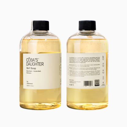 3in1 Bubble Bath, Body Wash & Hand Wash (16.9oz)