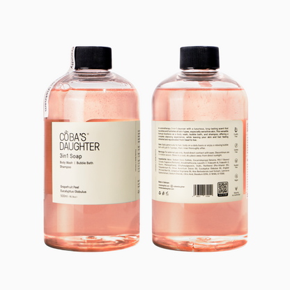 3in1 Bubble Bath, Body Wash & Hand Wash (16.9oz)