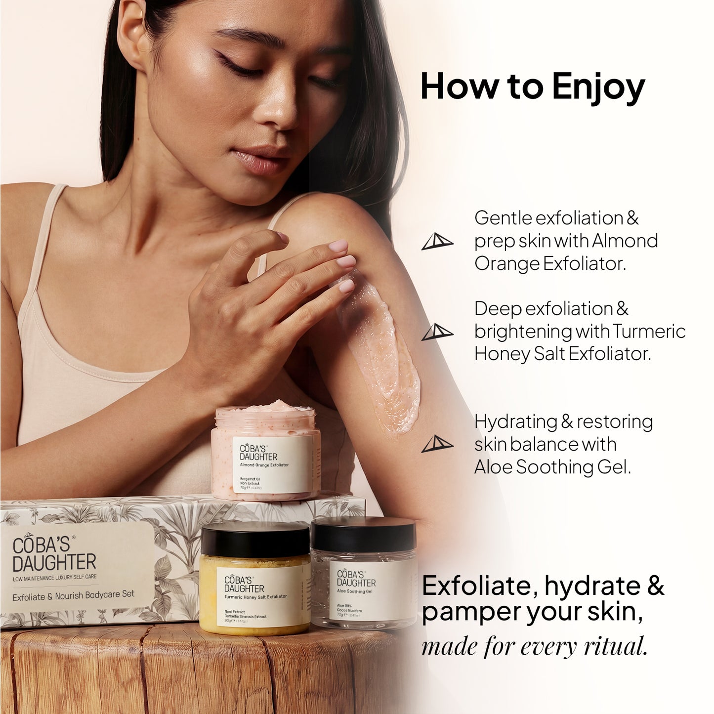 Exfoliate & Nourish Body Care Gift Set (3-Piece)