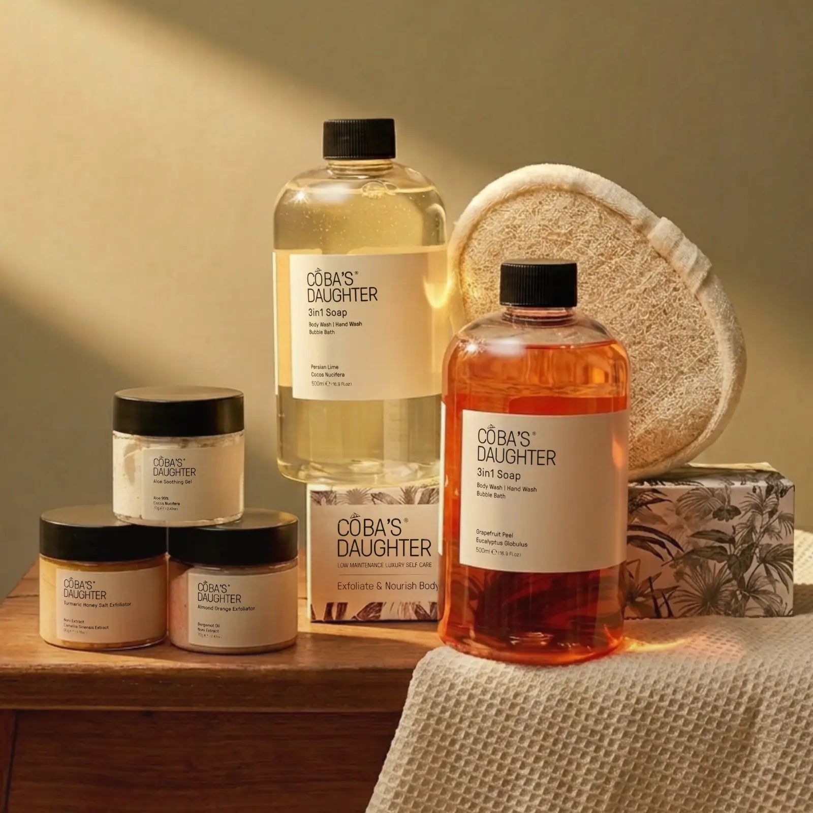 CoBa's Daughter Bath & Body Care Spa Artisanal Gift Basket