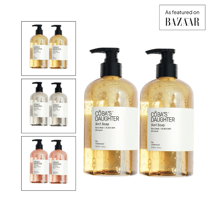 3in1 Soap for Body, Hand & Hair Bundle